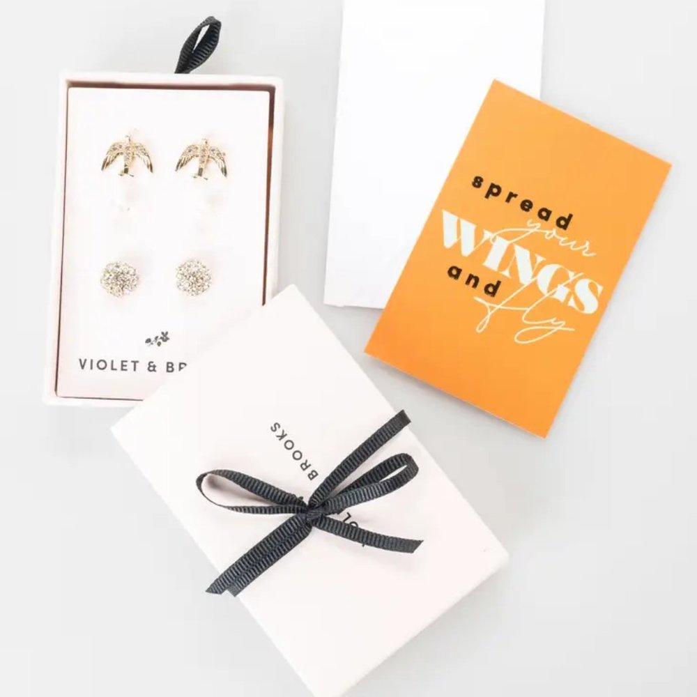 Amelia Earring Gift Trio---YOUR CHOICE----Gorgeous Quality!